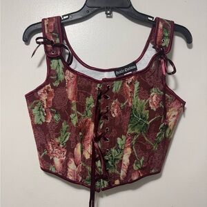 Scarlet Darkness Lace up Corset